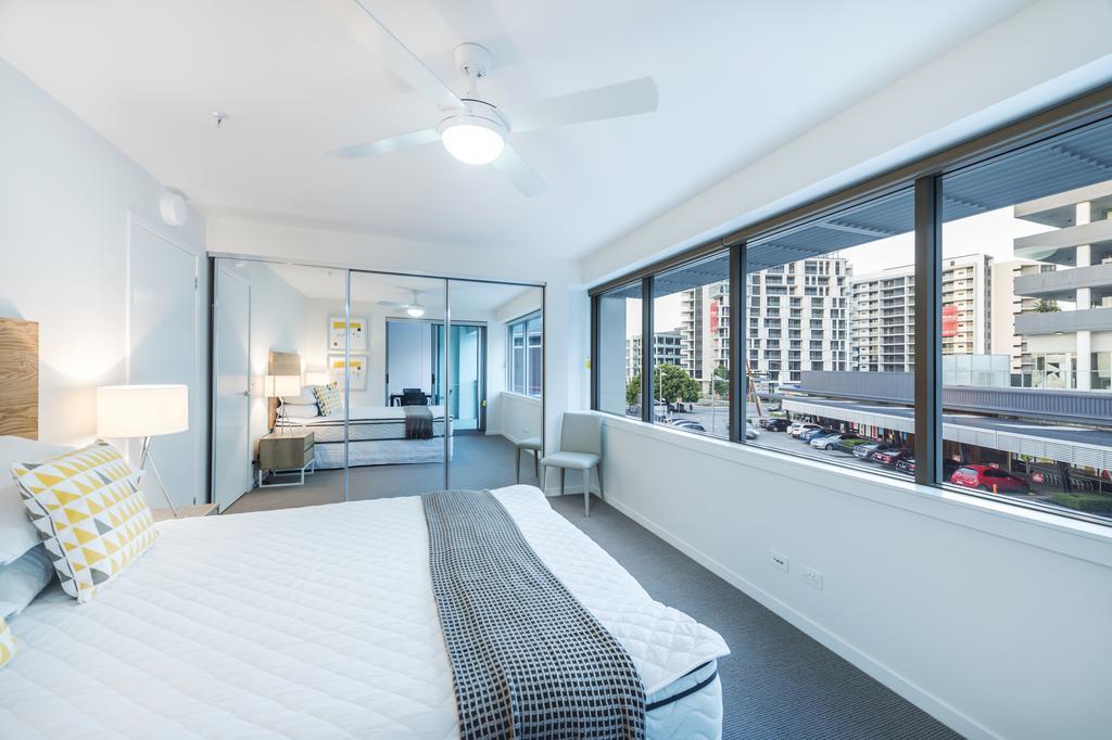 Link Portside Wharf Apartment Hotel Brisbane Kamer foto