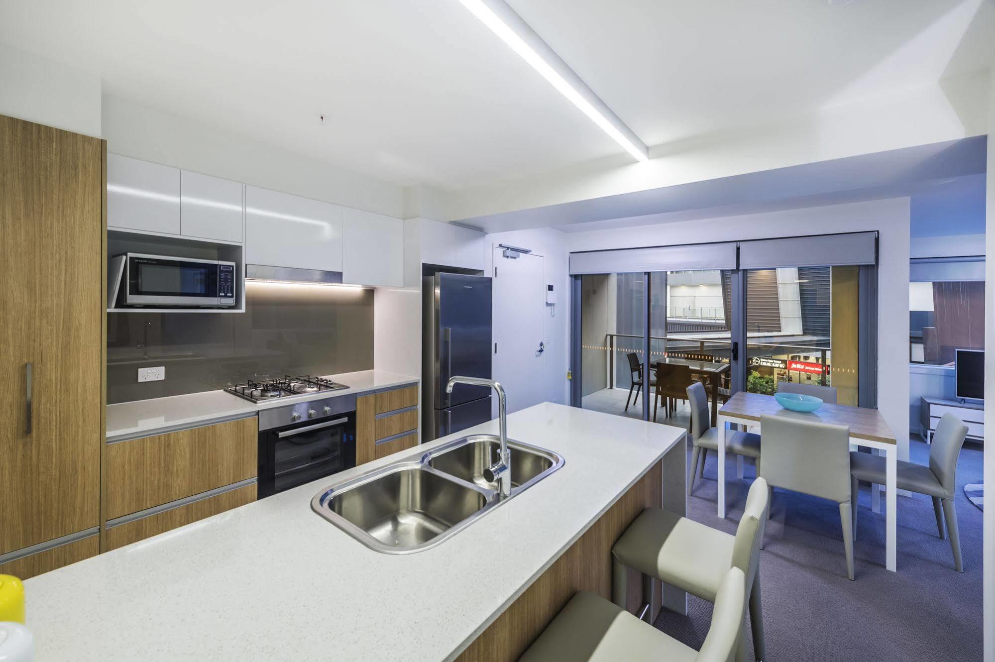 Link Portside Wharf Apartment Hotel Brisbane Buitenkant foto